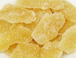 Ginger Slices, Crystallized With SO2, Thai