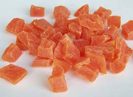 Papaya Diced With SO2, Thailand